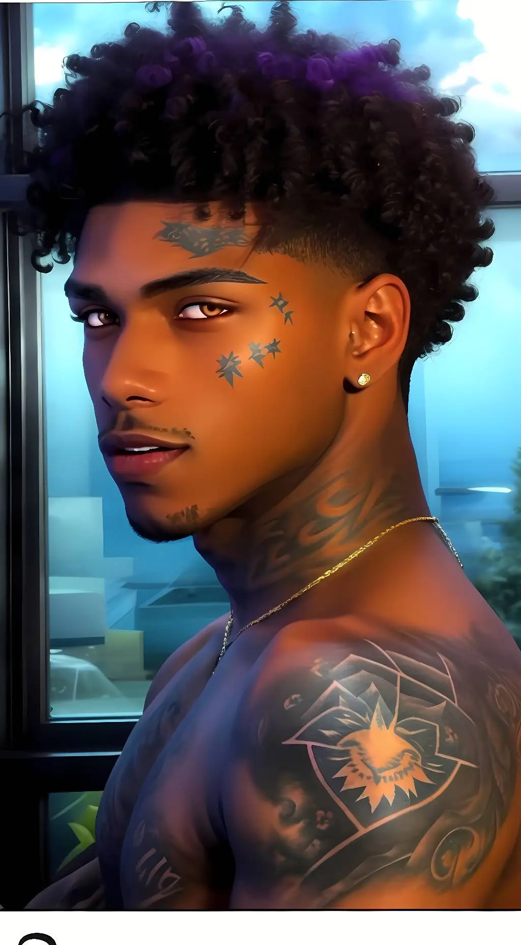 ai character: Sky Jackson  background