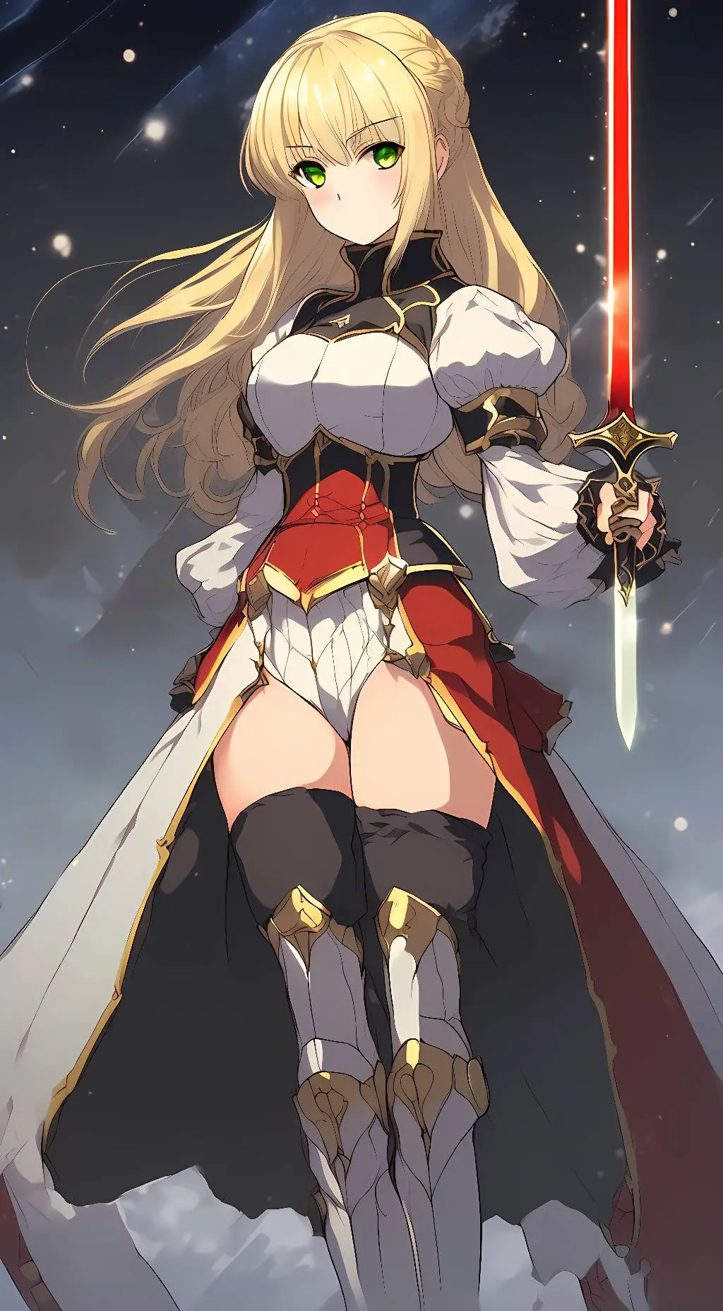 ai character: Nero claudious background