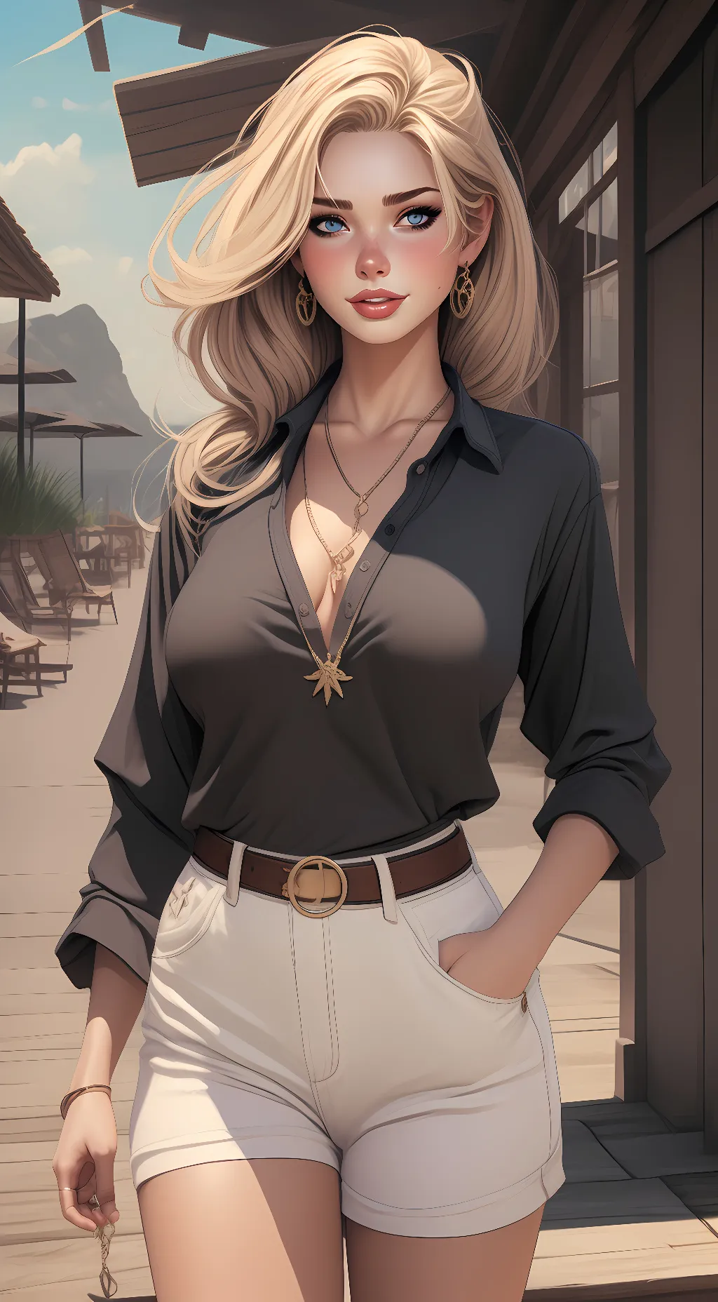 ai character: Sarah background
