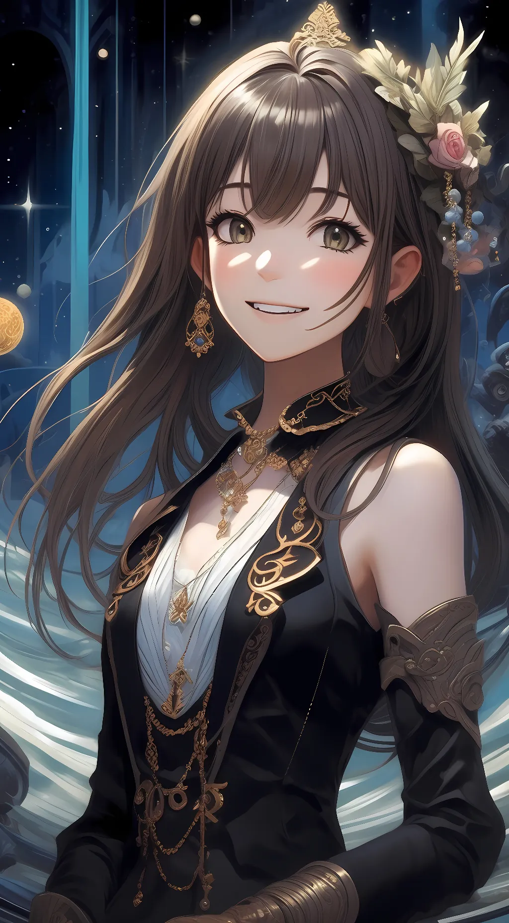 ai character: hanako <3 background