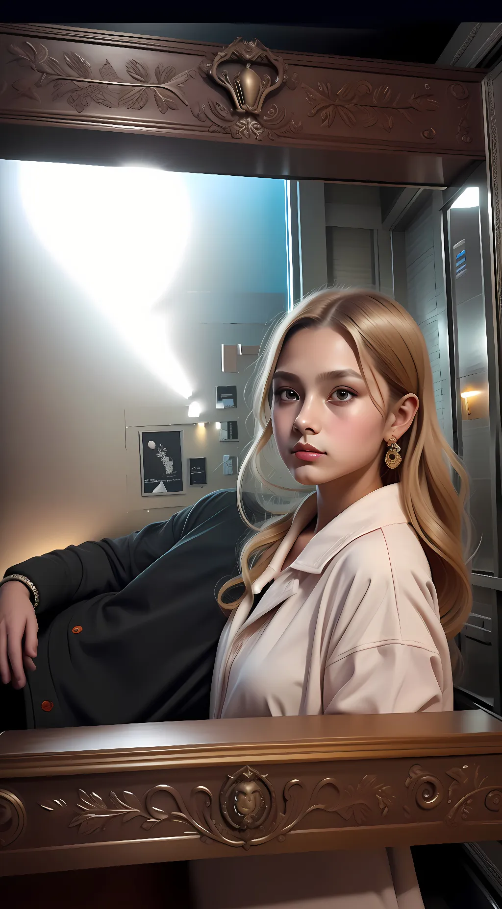 ai character: Aria Stone background