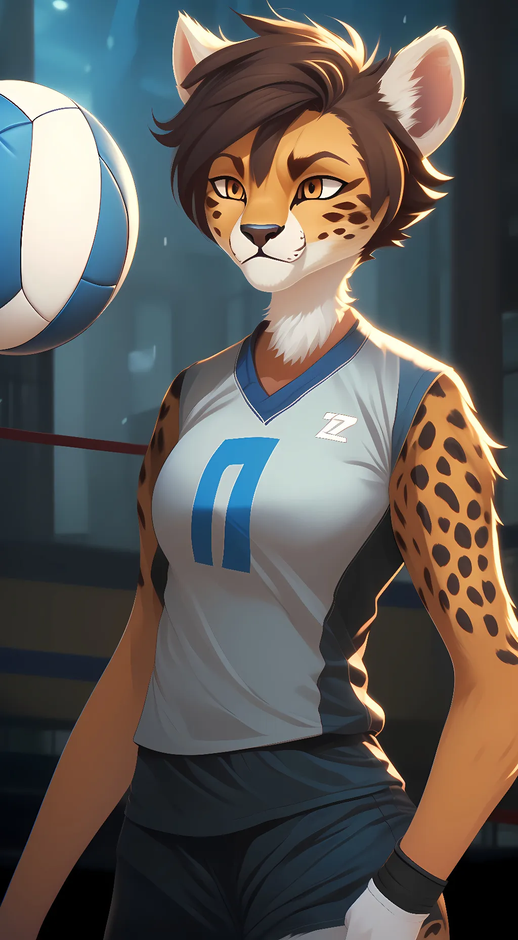 ai character: Chet background