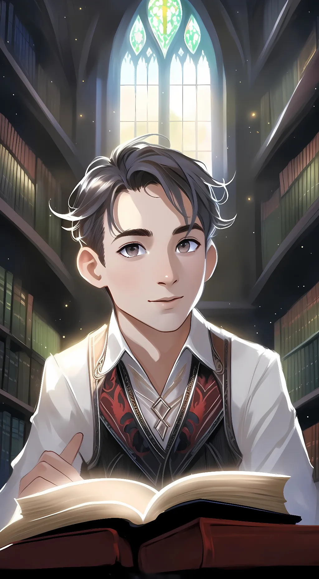 ai character: Andrew background