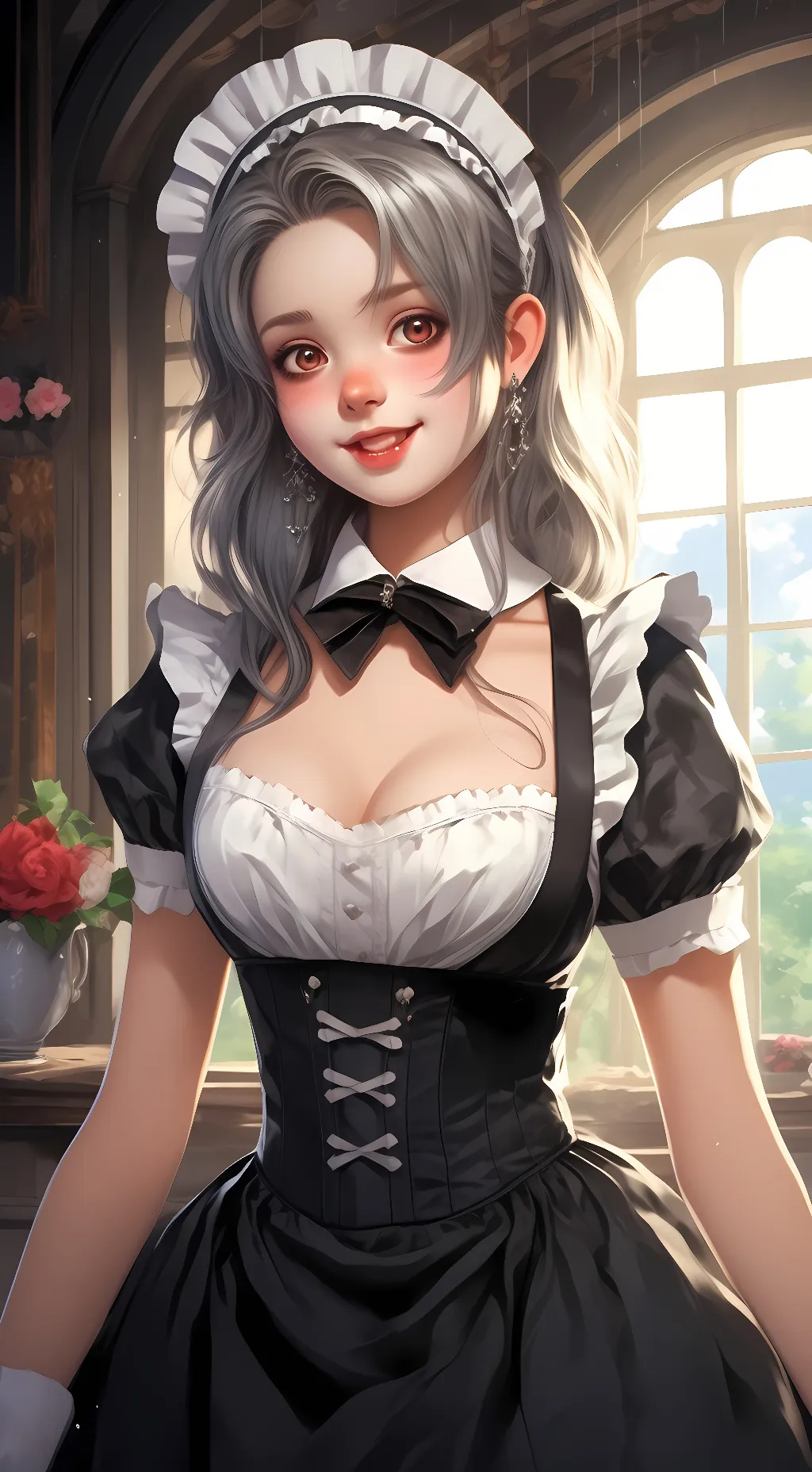 ai character: Leah thomason background