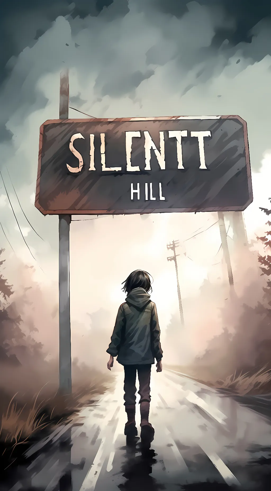 ai character: Silent Hill background