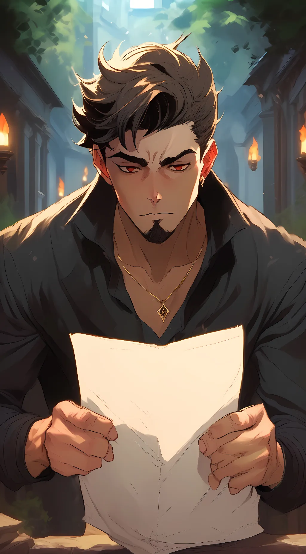 ai character: Cole background