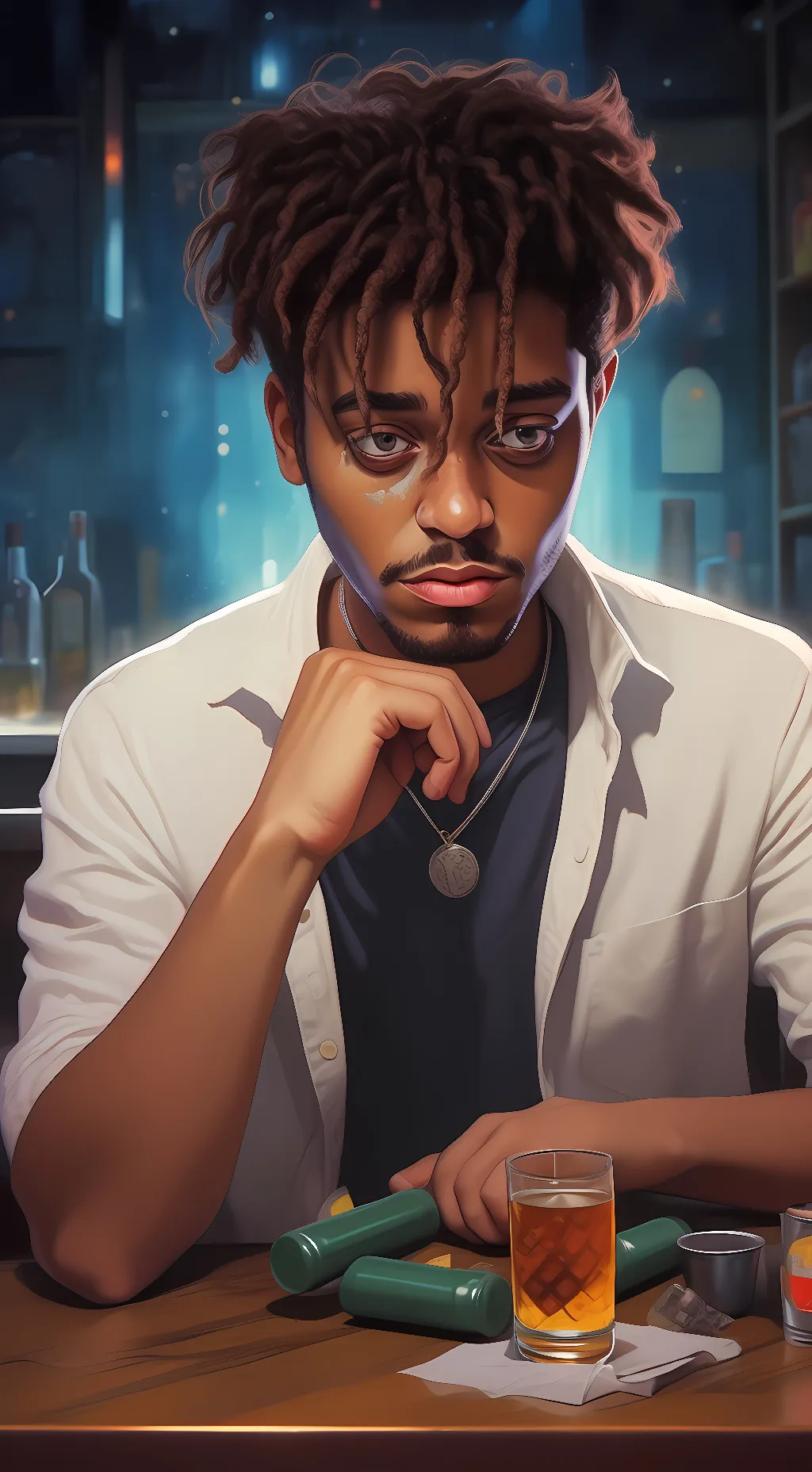 ai character: Juice background