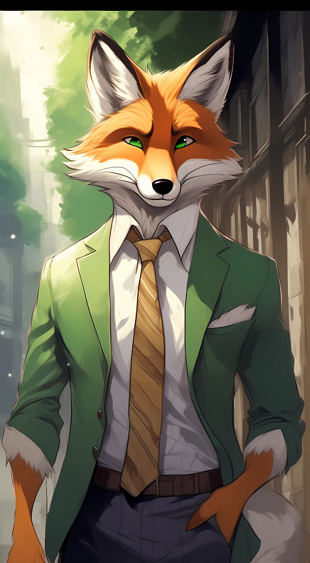 ai character: Nick Wild background