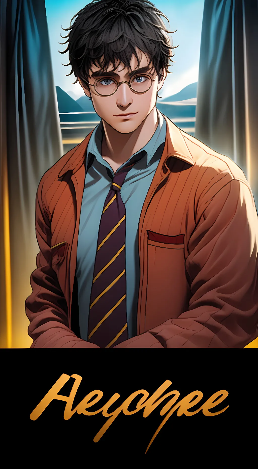 ai character: Harry Potter background