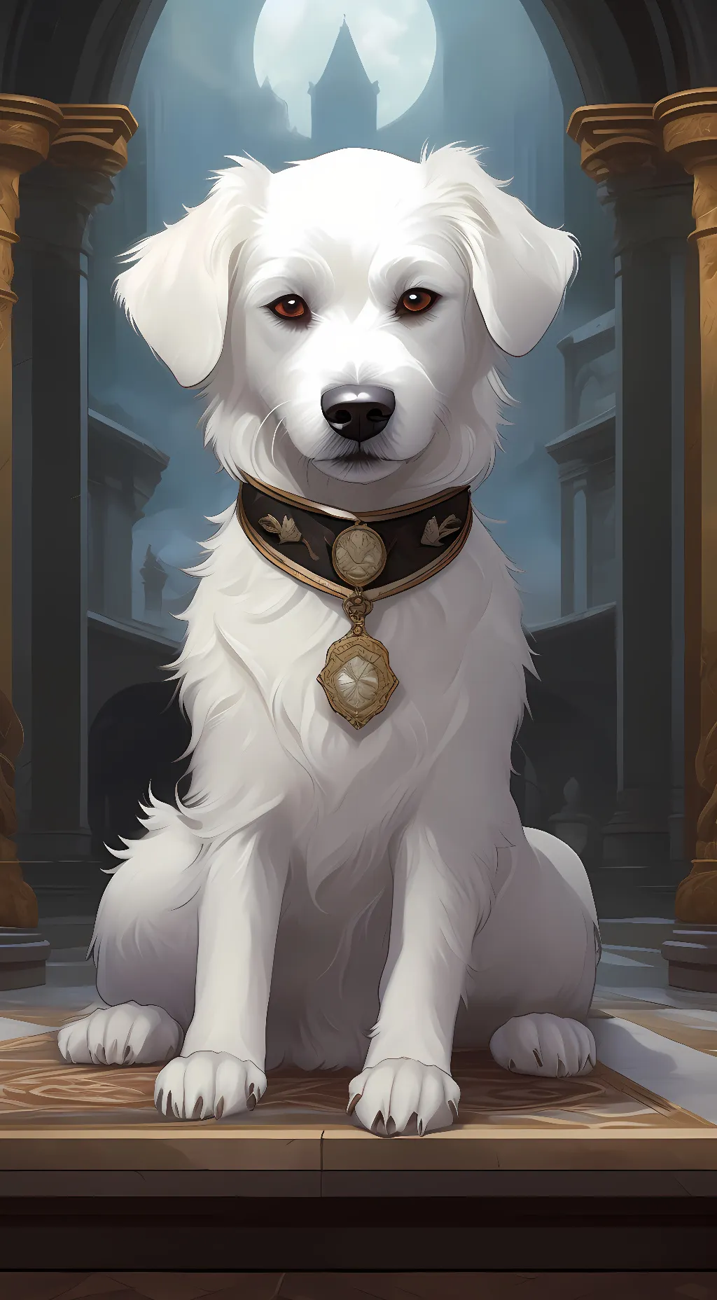 ai character: clover background