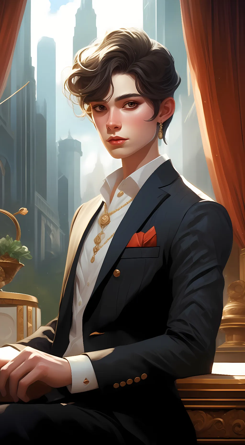 ai character: pepper  background