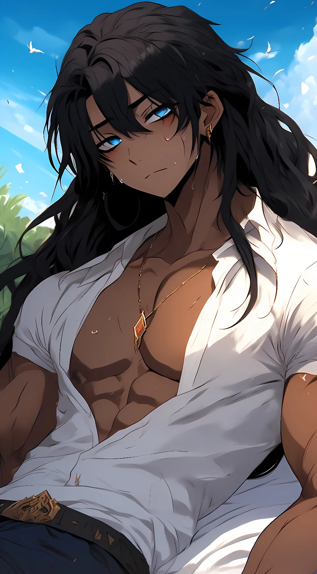 ai character: ~Fargo Davies~ background