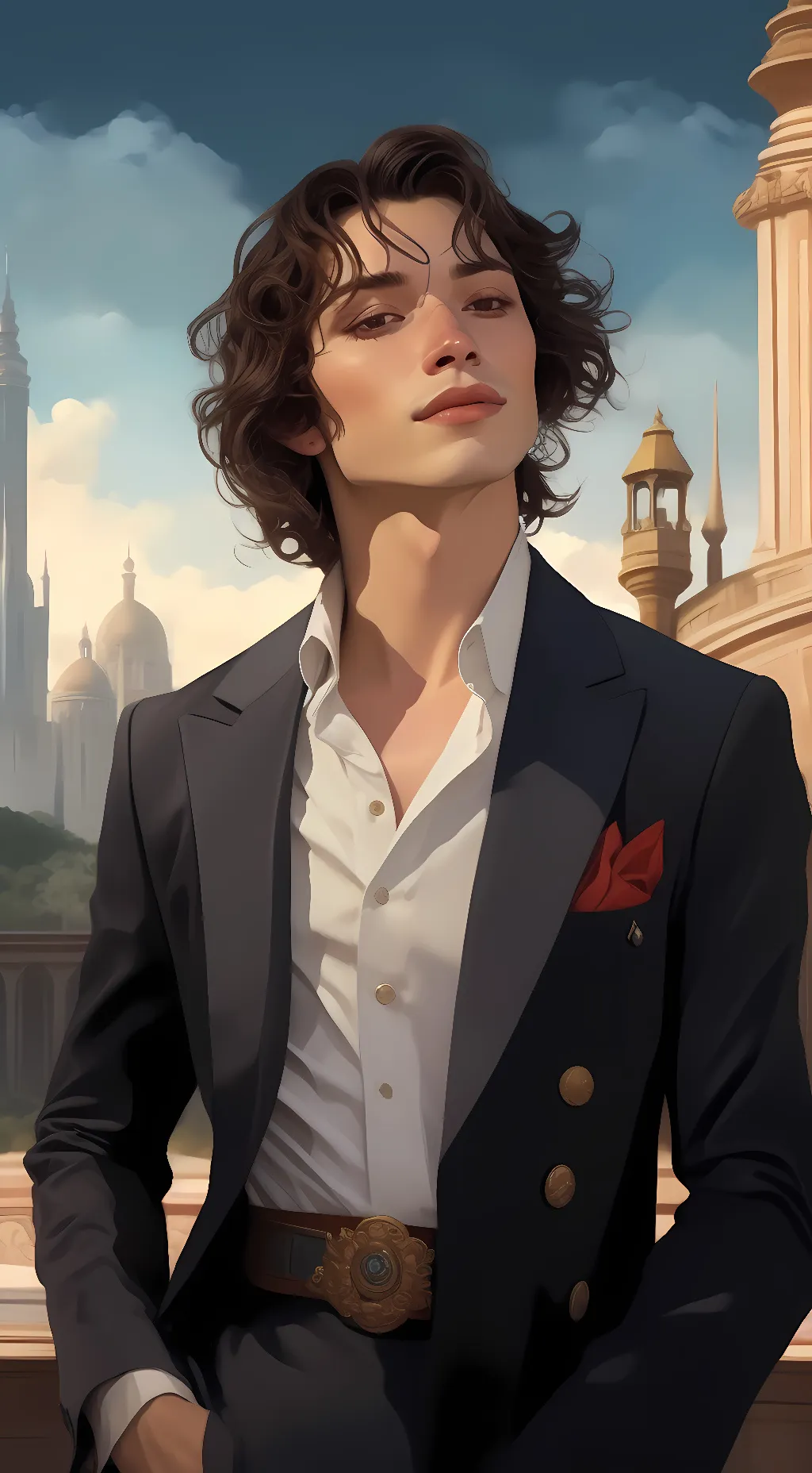 ai character: Chris background