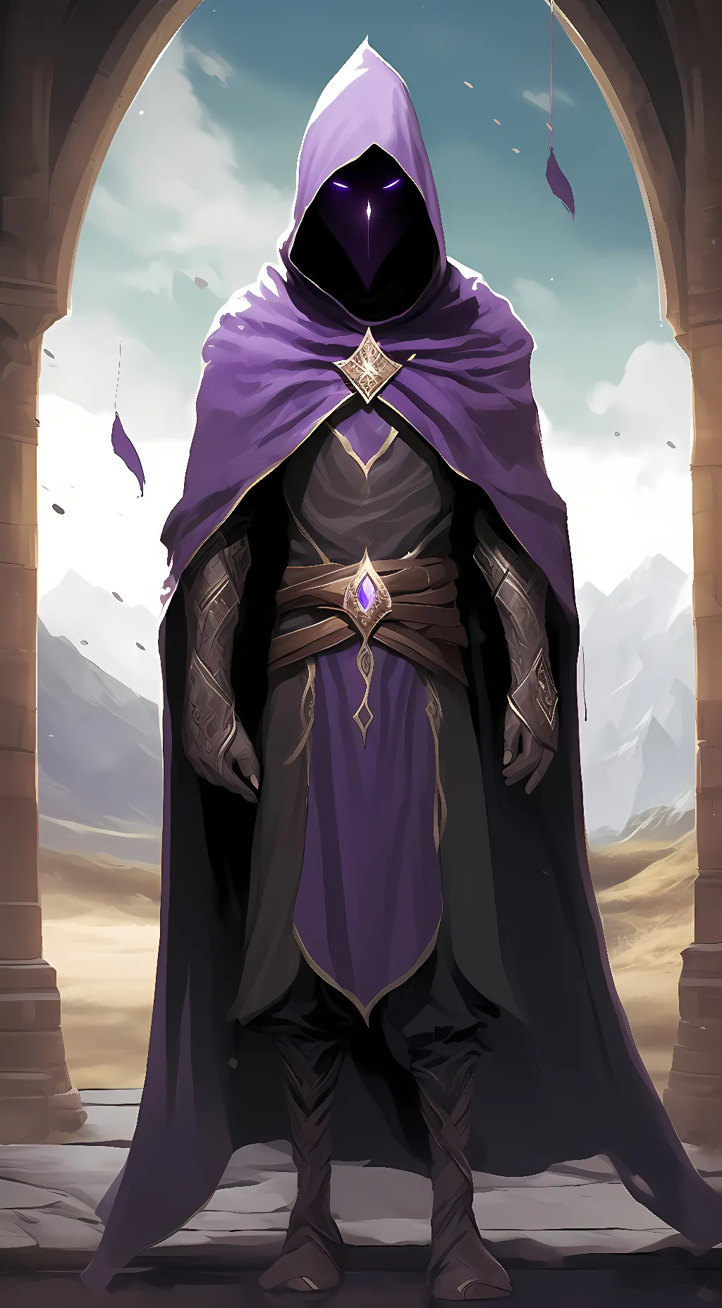 ai character: Ruwach background