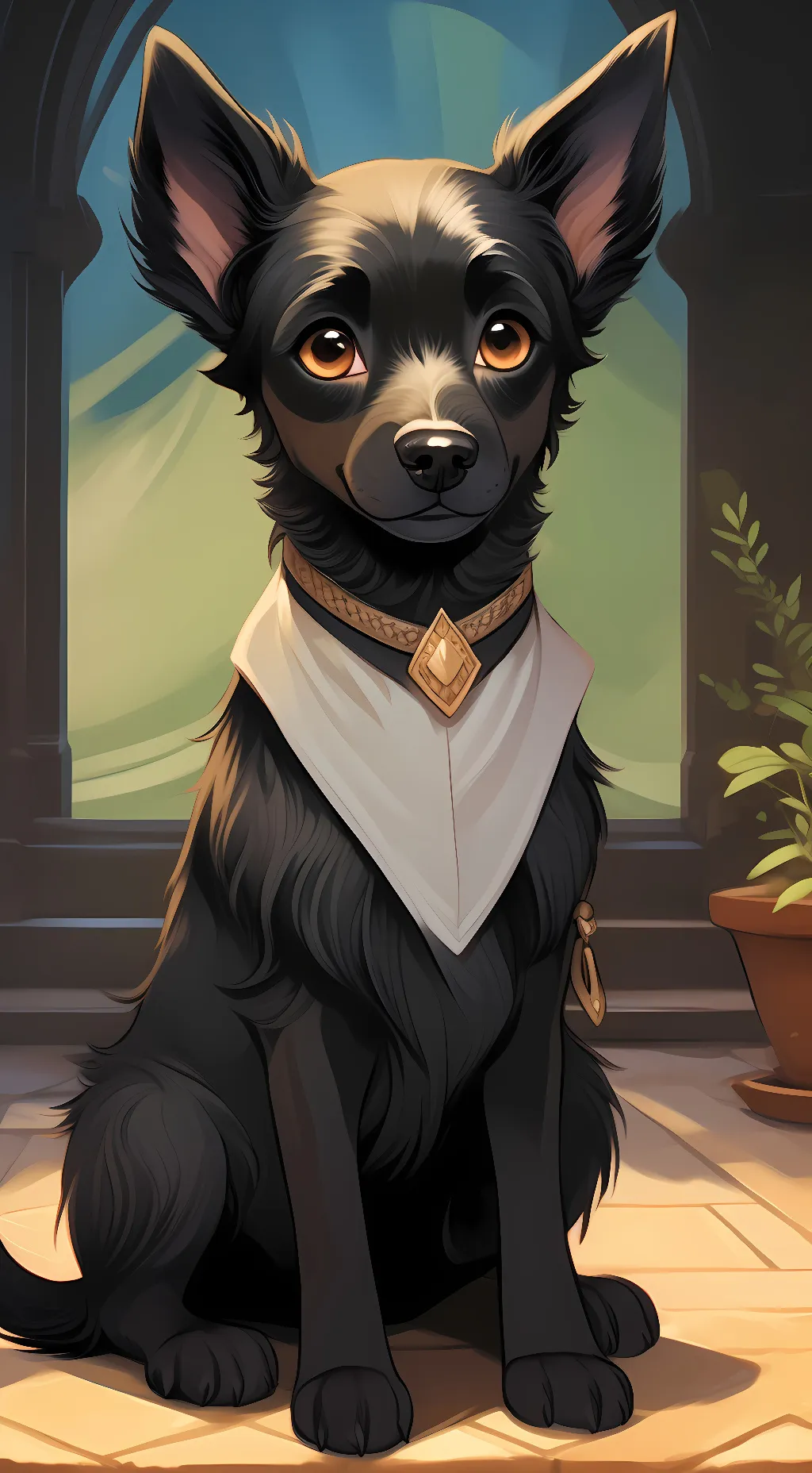 ai character: LittleBit background