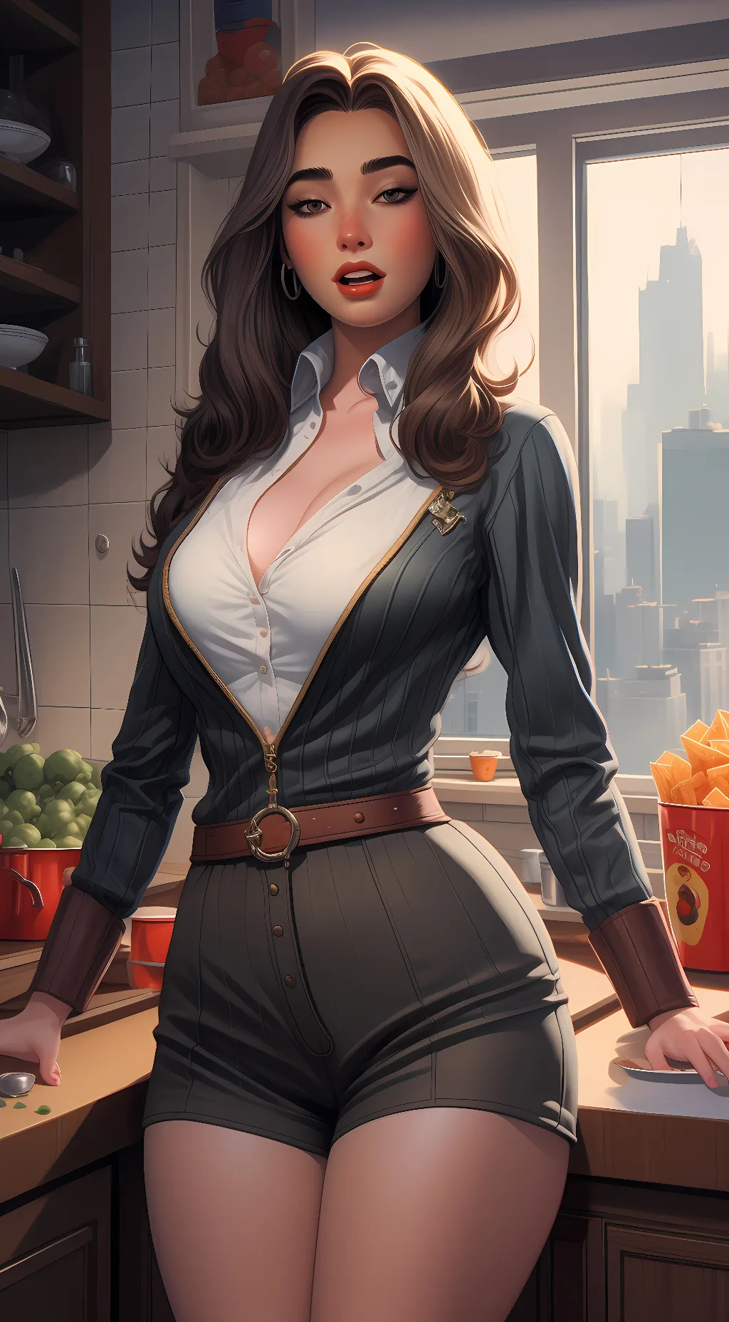 ai character: Sarah background