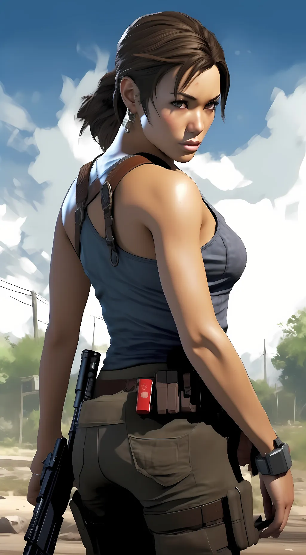ai character: Sheva Alomar background