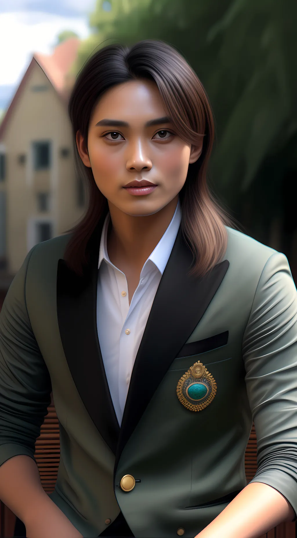 ai character: Jacob  background