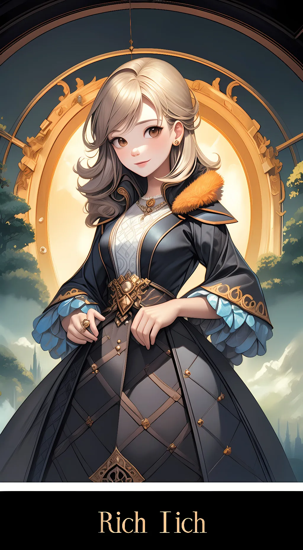 ai character: Alexa readingwrite background