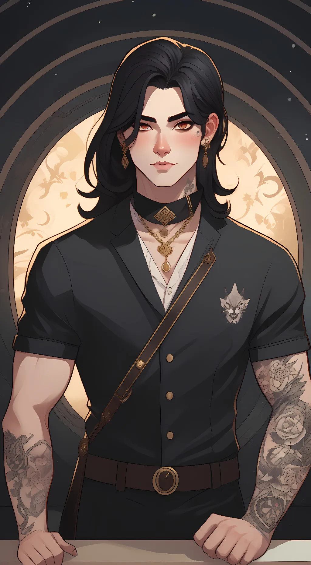ai character: Brian background