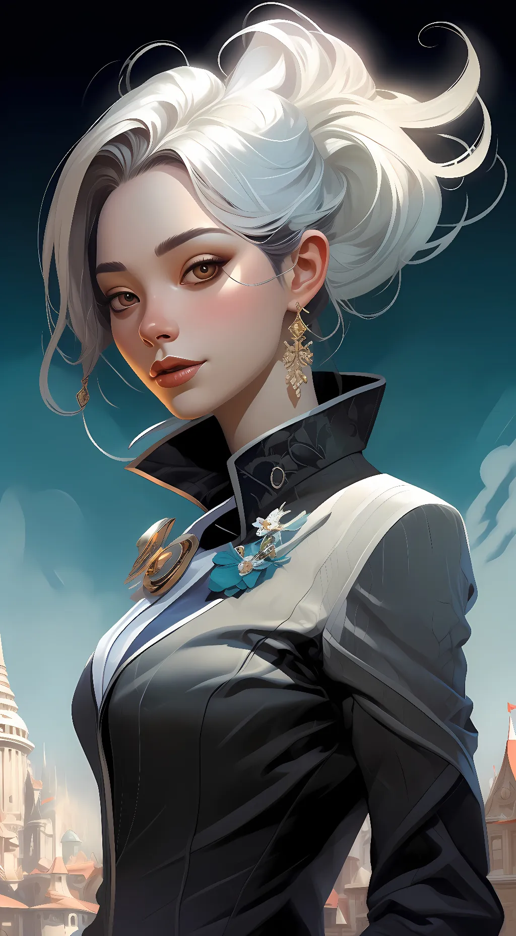 ai character: Rose  background