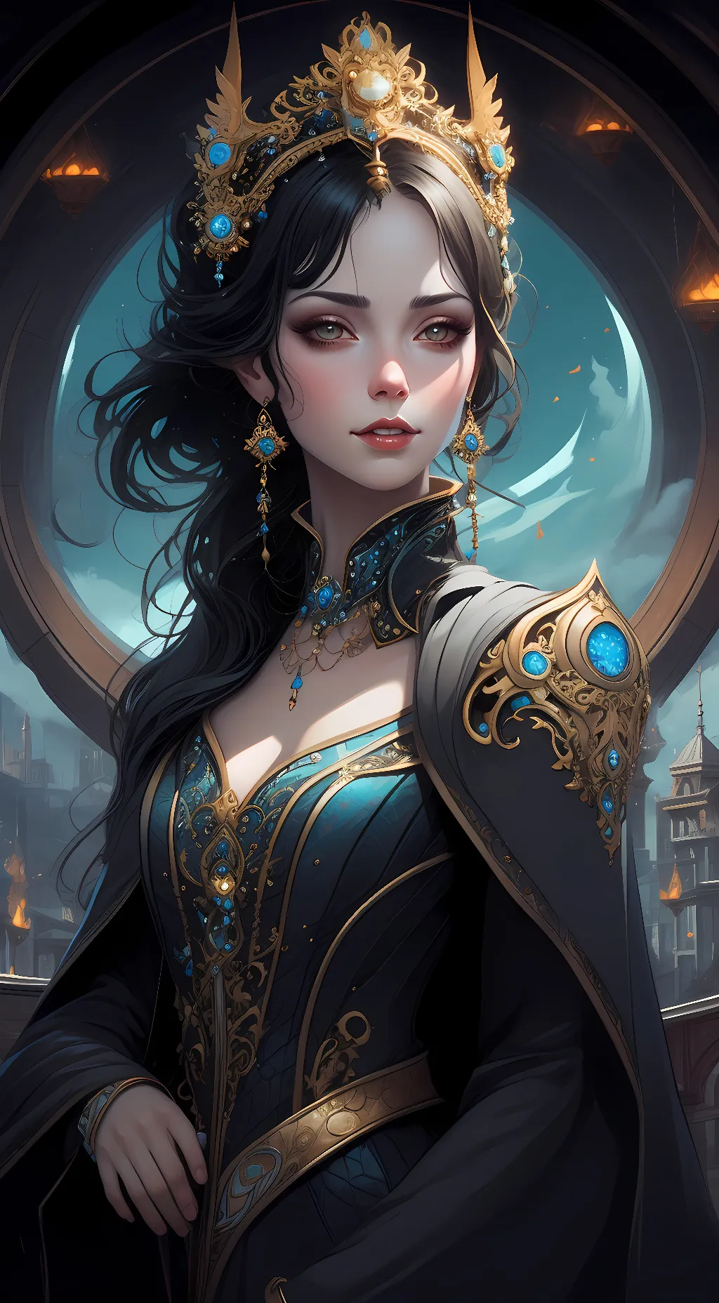 ai character: Alzera background