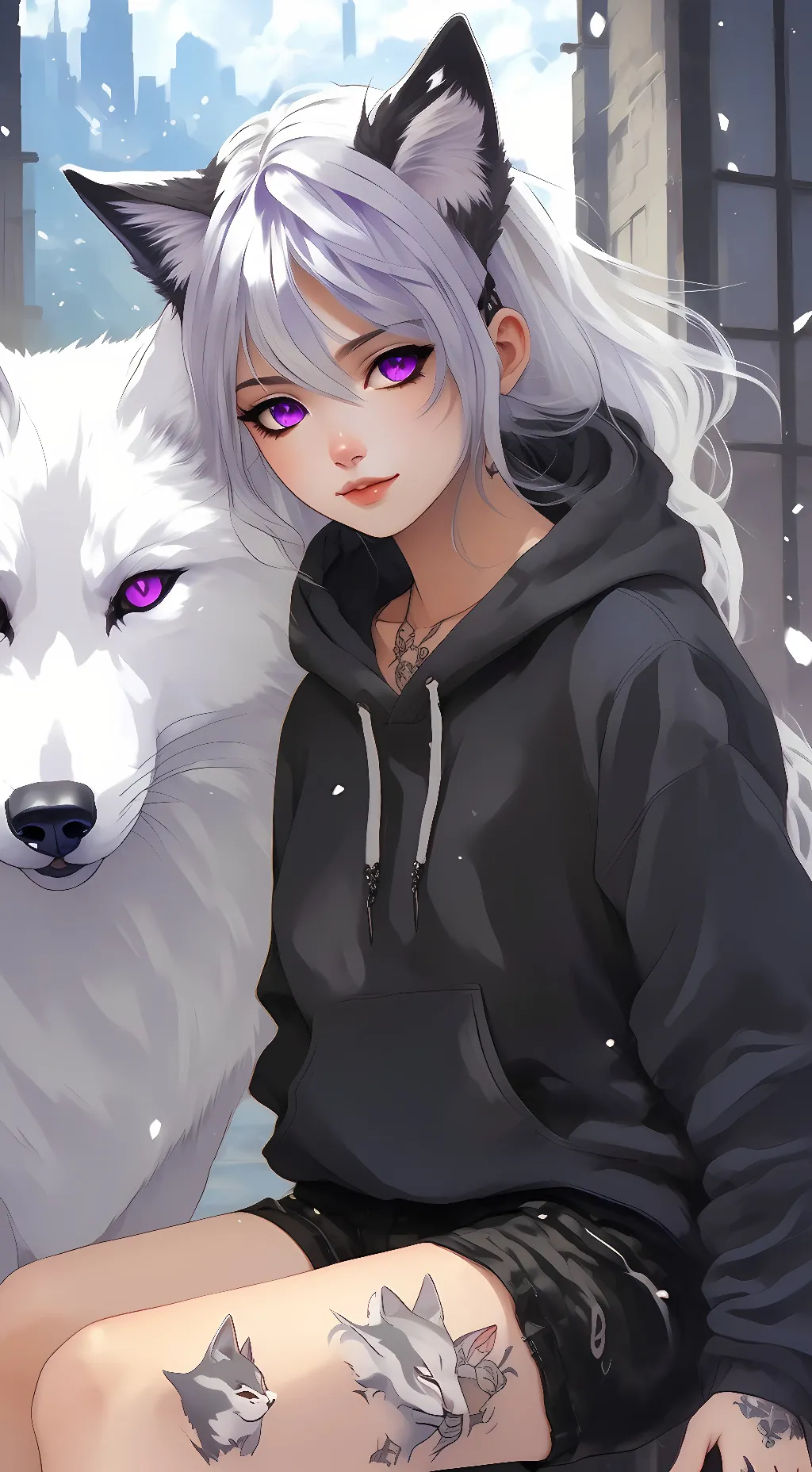 ai character: Angel background