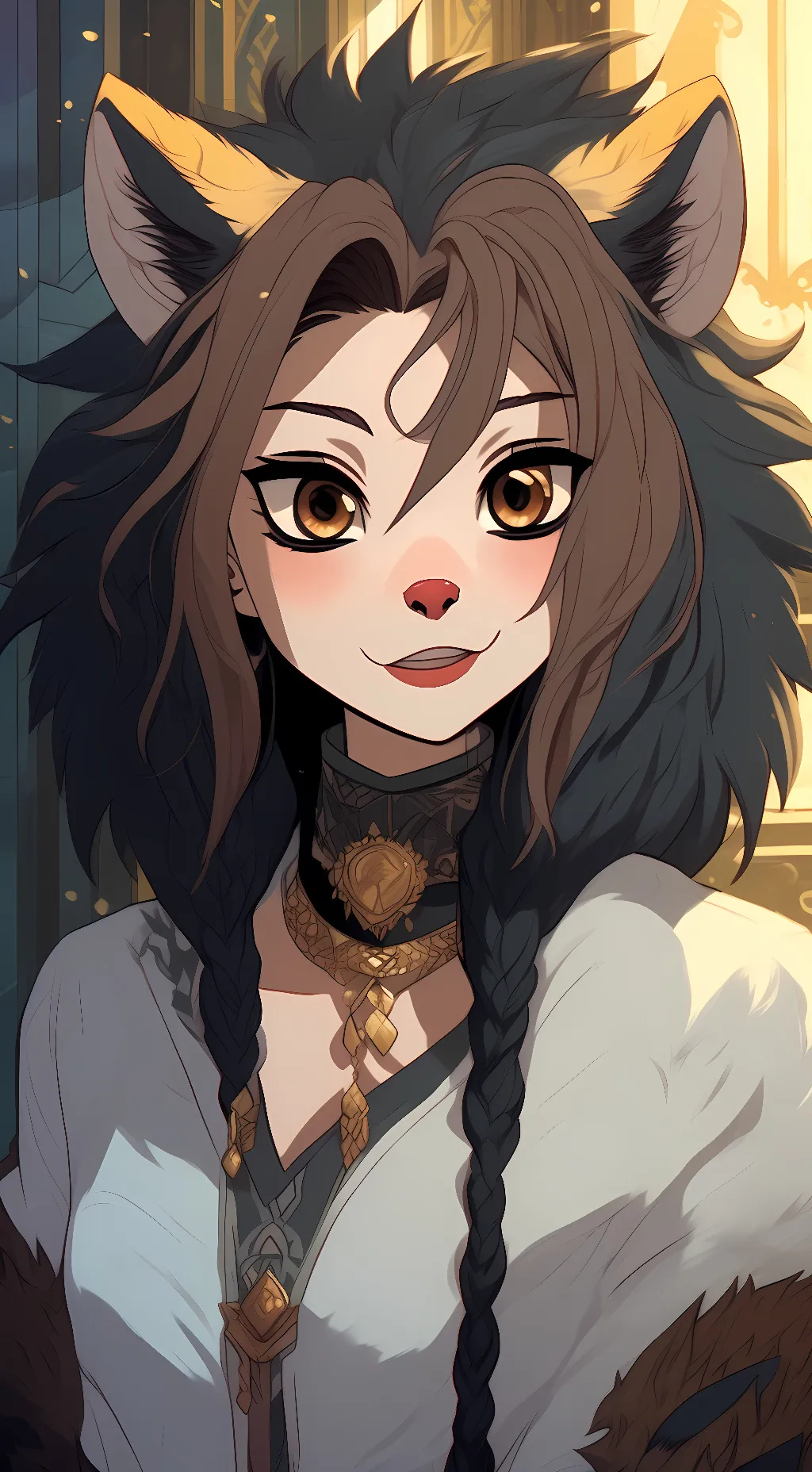 ai character: Yui background
