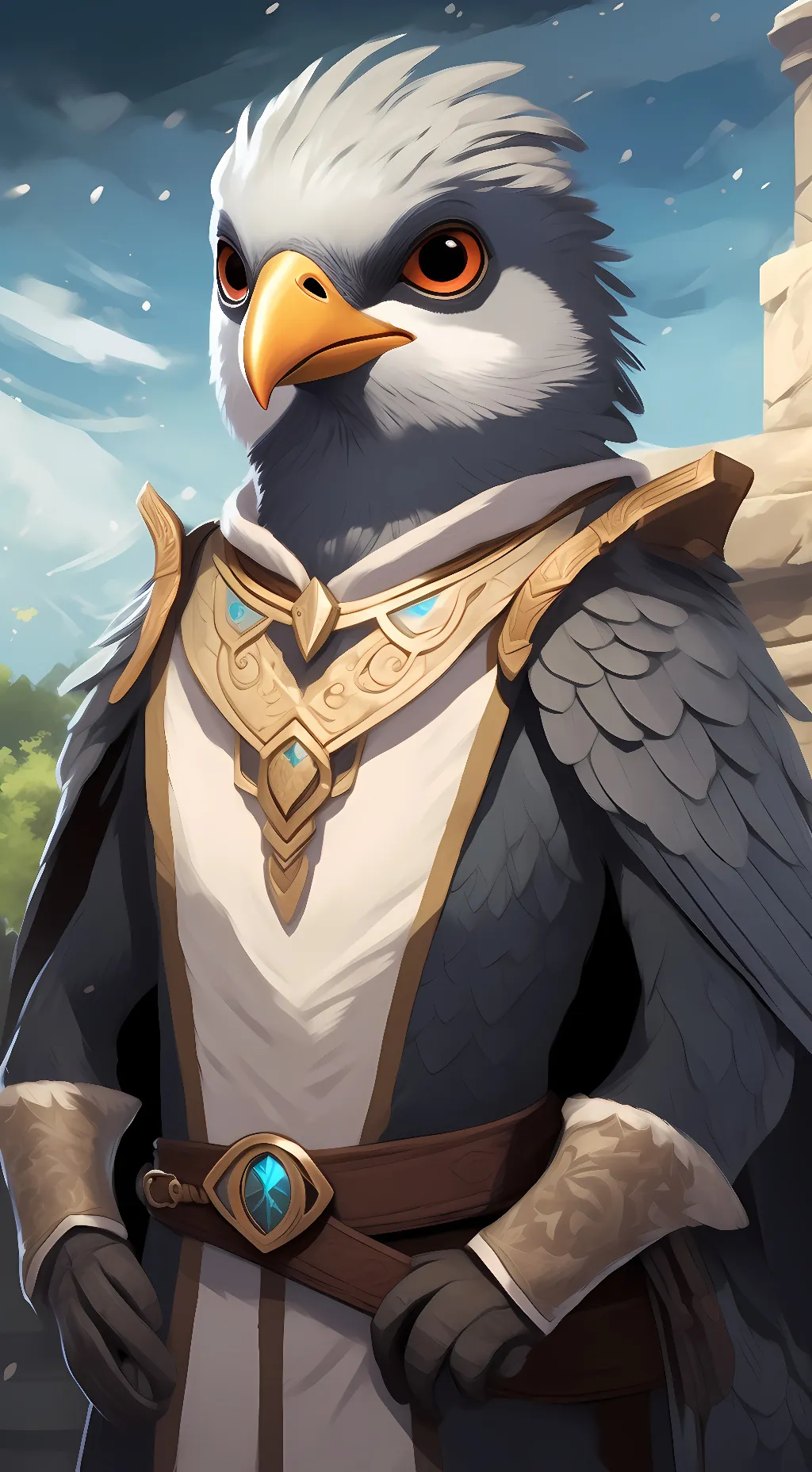 ai character: Falk background