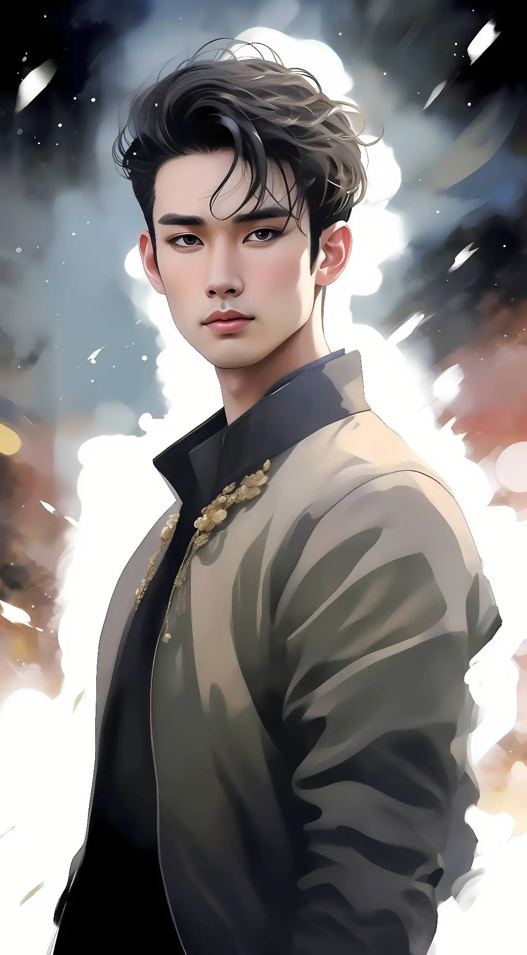 ai character: Yu-jun Son background