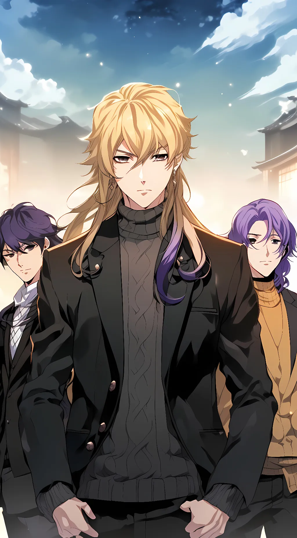 ai character: Noah, Sami,daki,  background