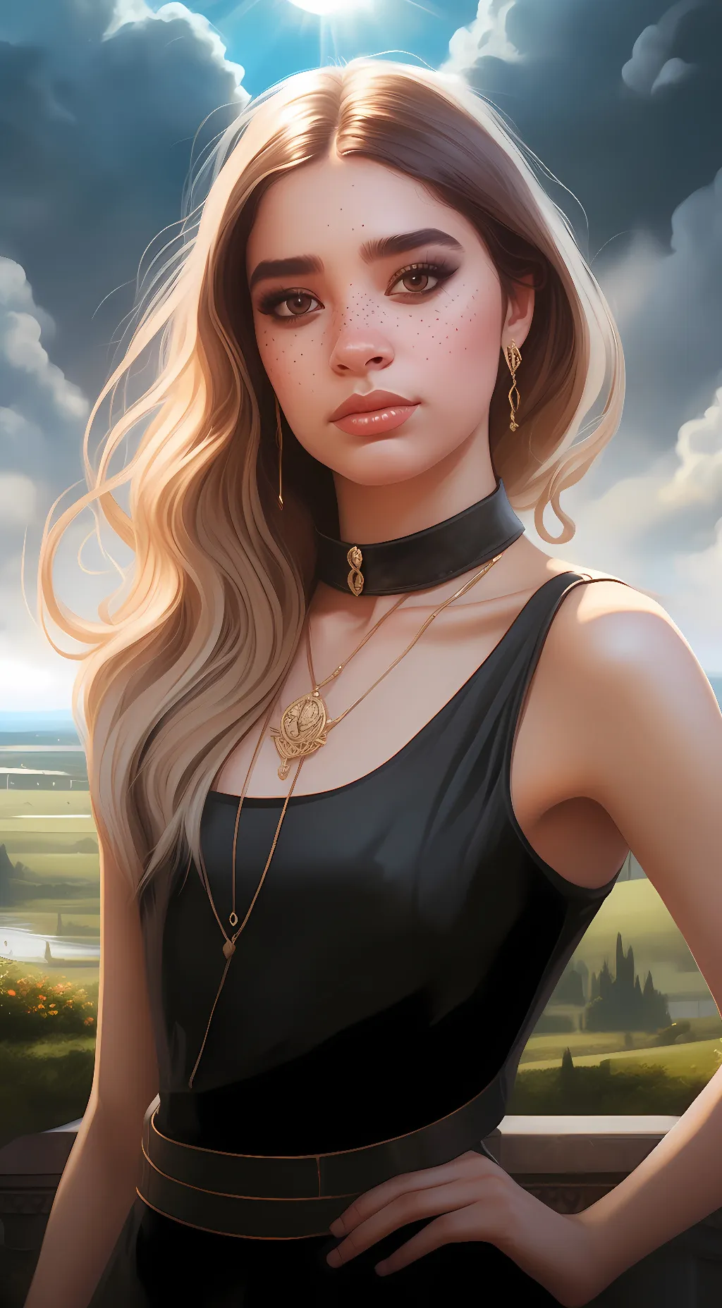ai character: Farah Thompson background