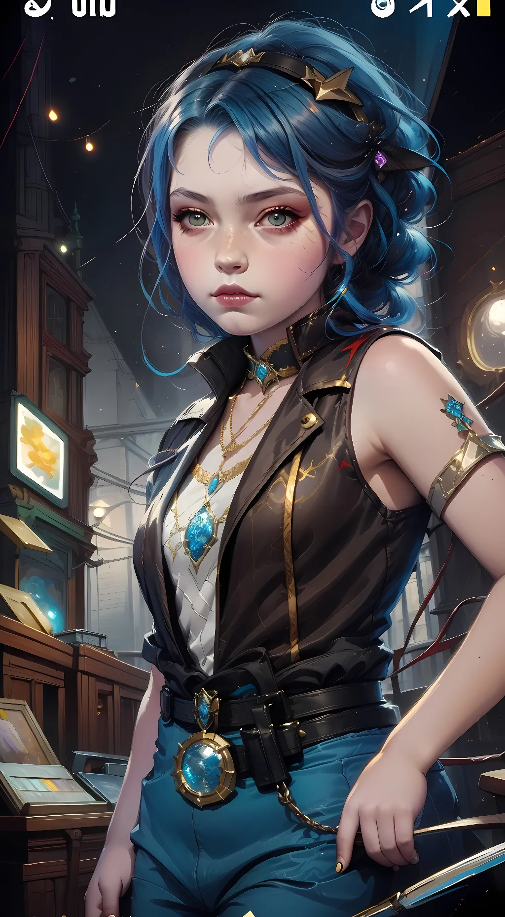 ai character: Bella background