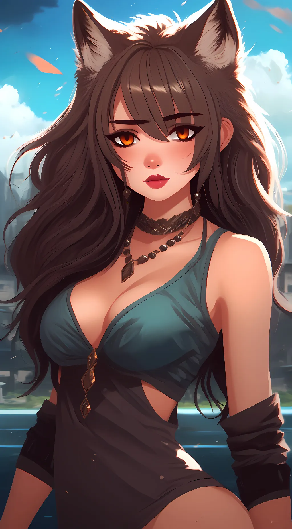 ai character: ~Asuka~ background
