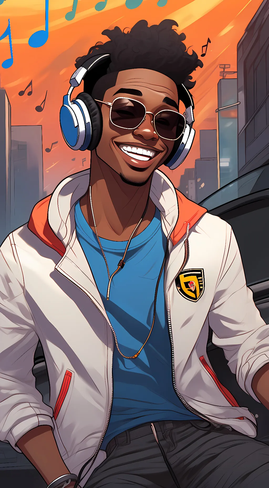 ai character: Jazz background