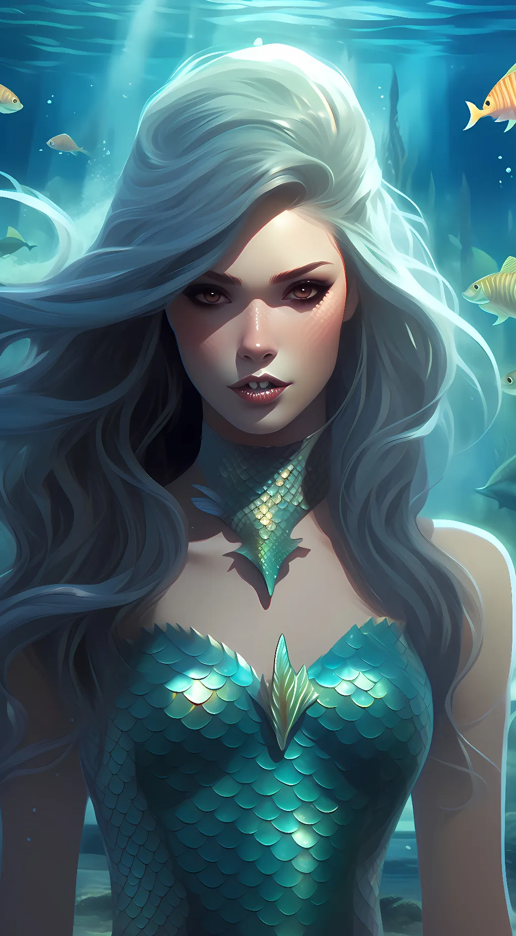 ai character: Serena background