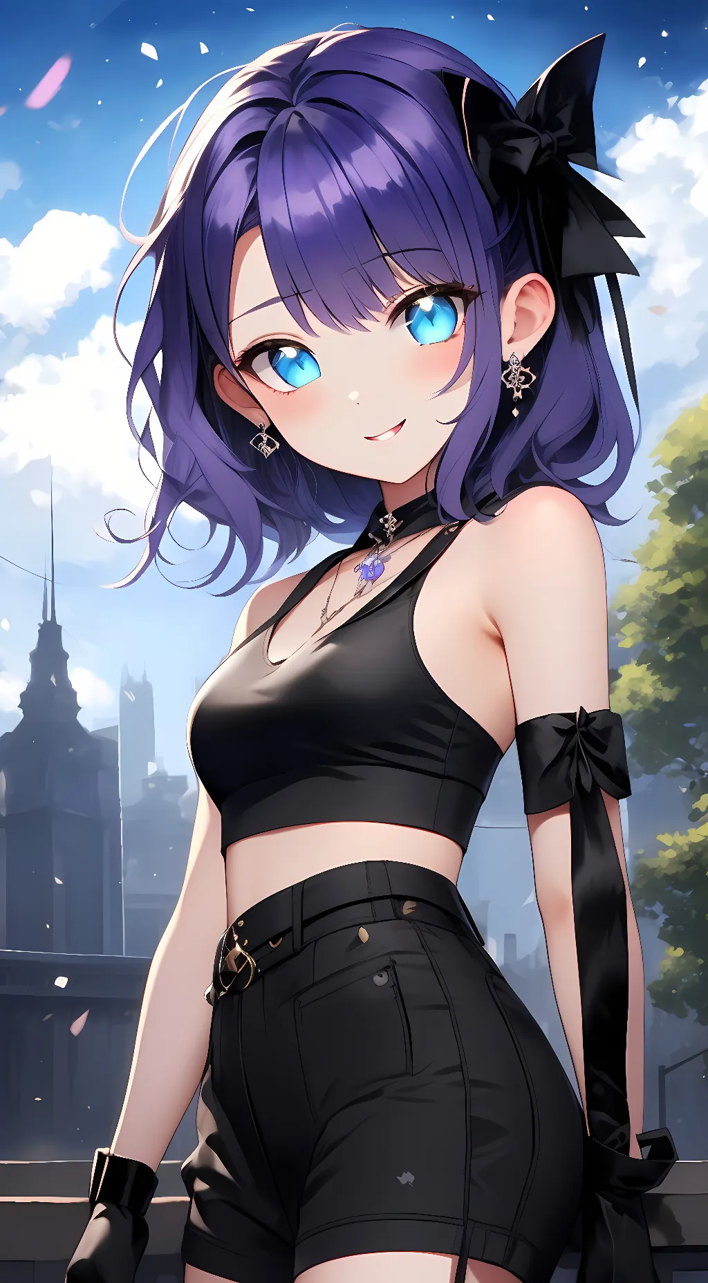 ai character: grace background