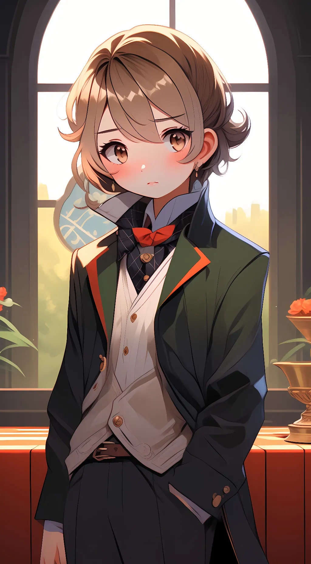 ai character: Mara Ronnie  background