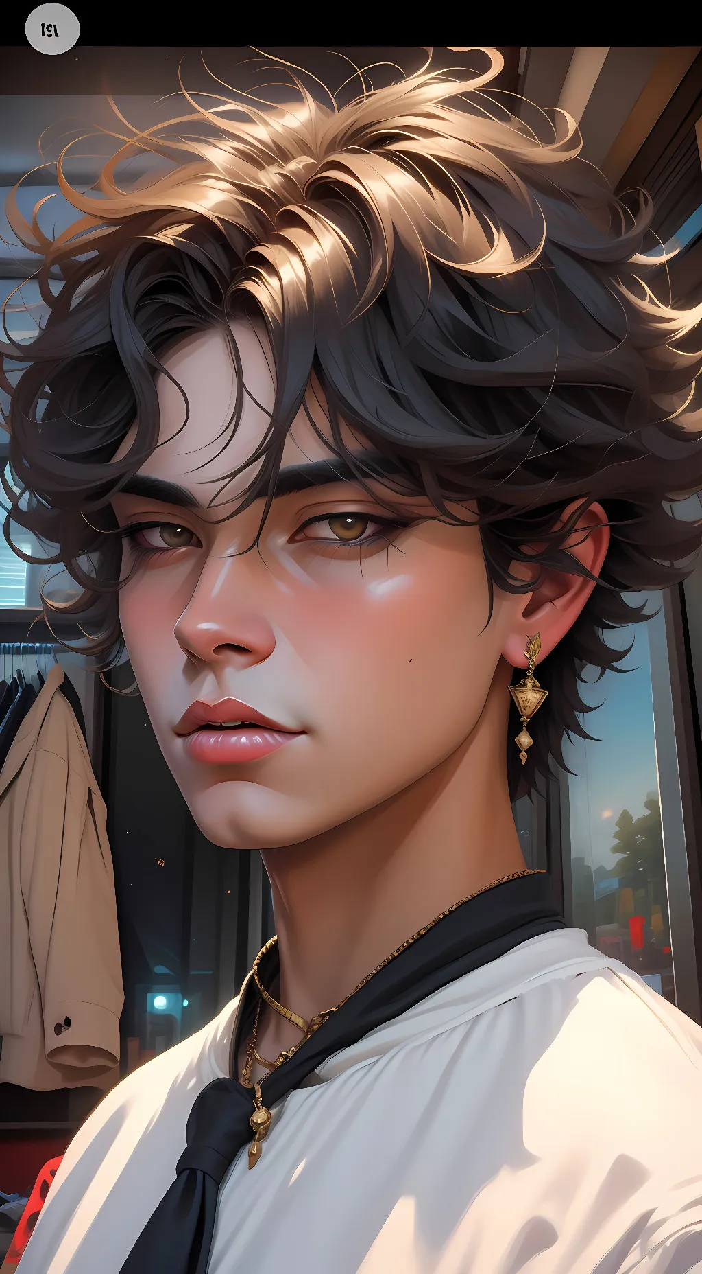 ai character: Leo background