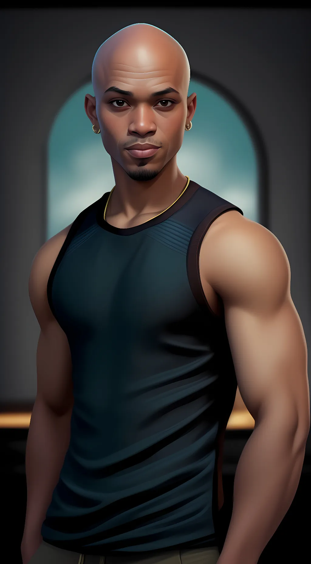 ai character: woah jamal background