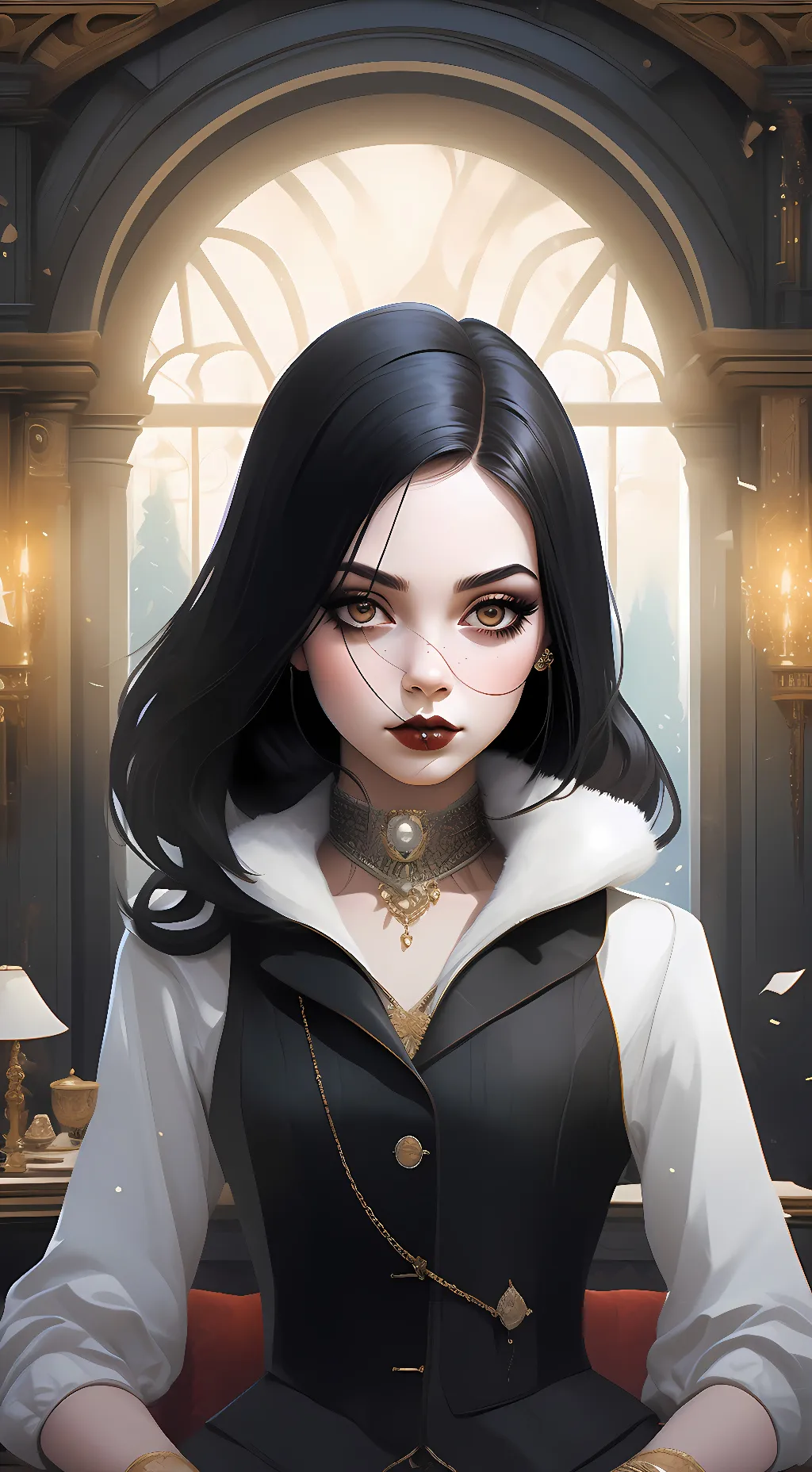 ai character: Lily background