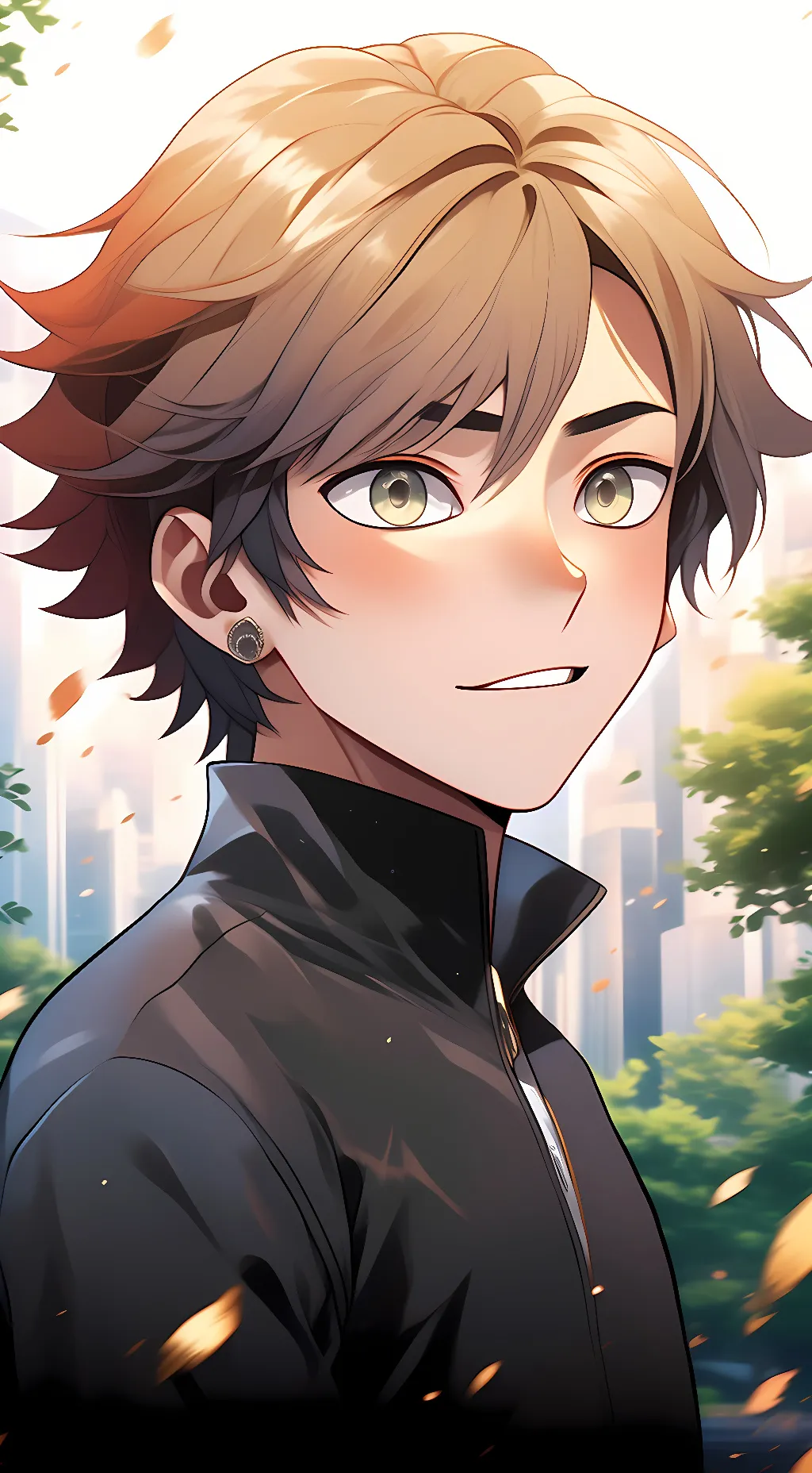 ai character: Lyric background
