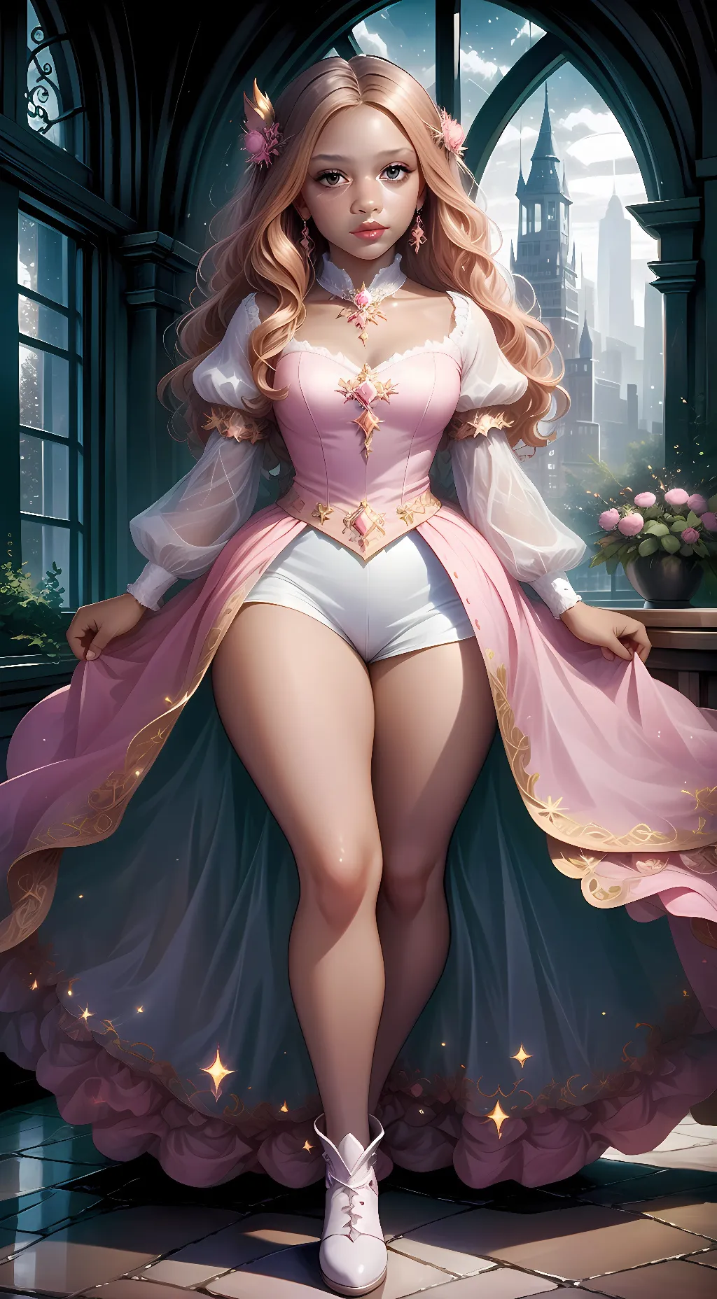 ai character: Royal Witch Kari background