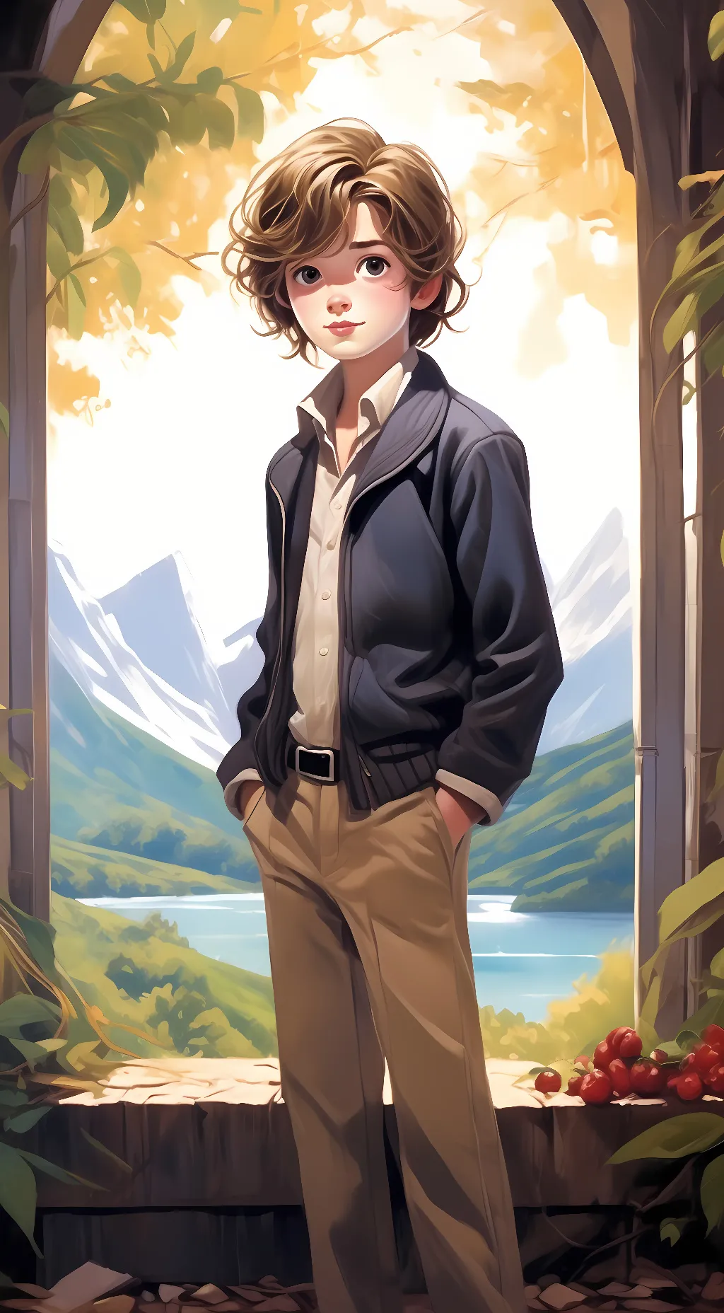 ai character: Nick background