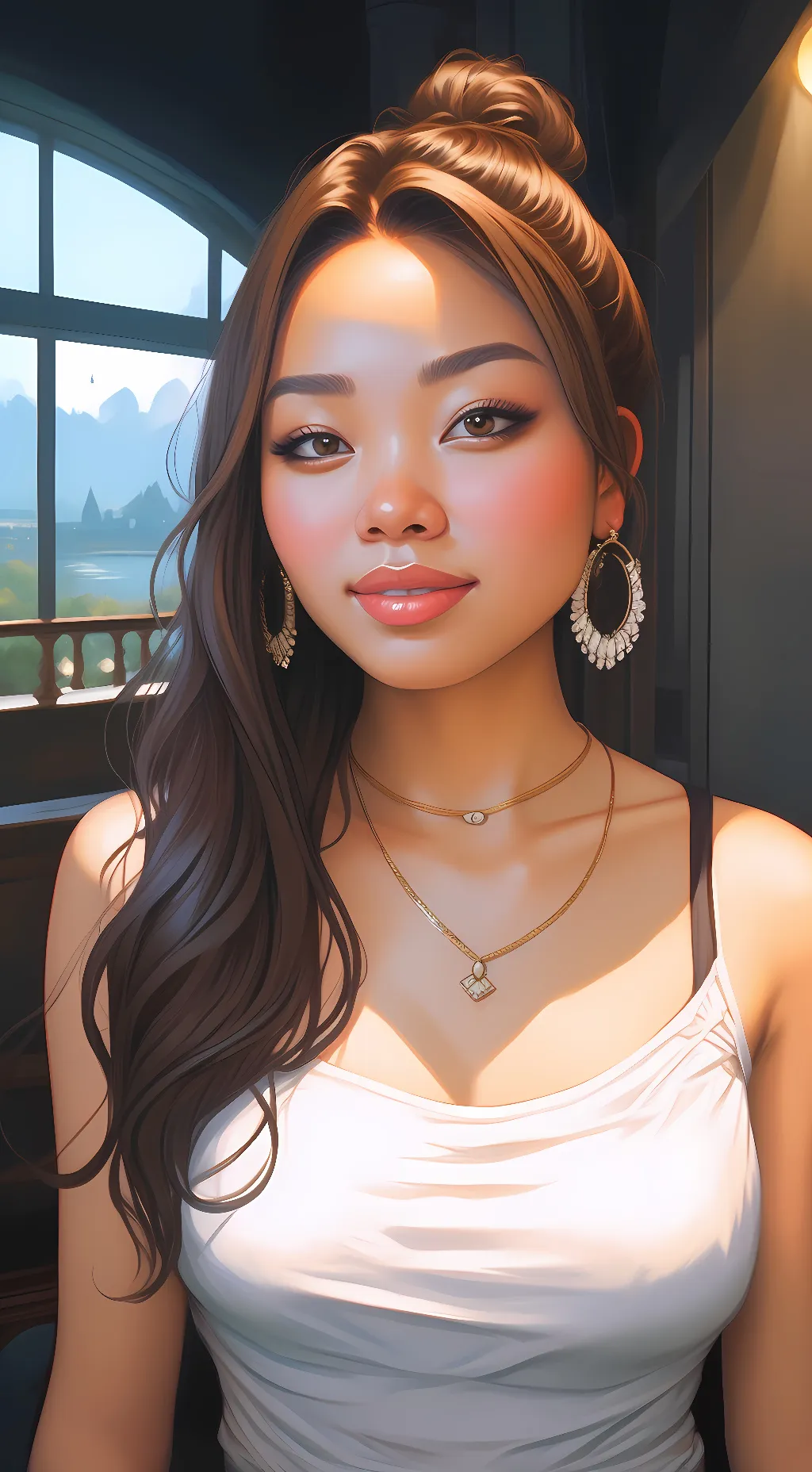 ai character: Keke  background