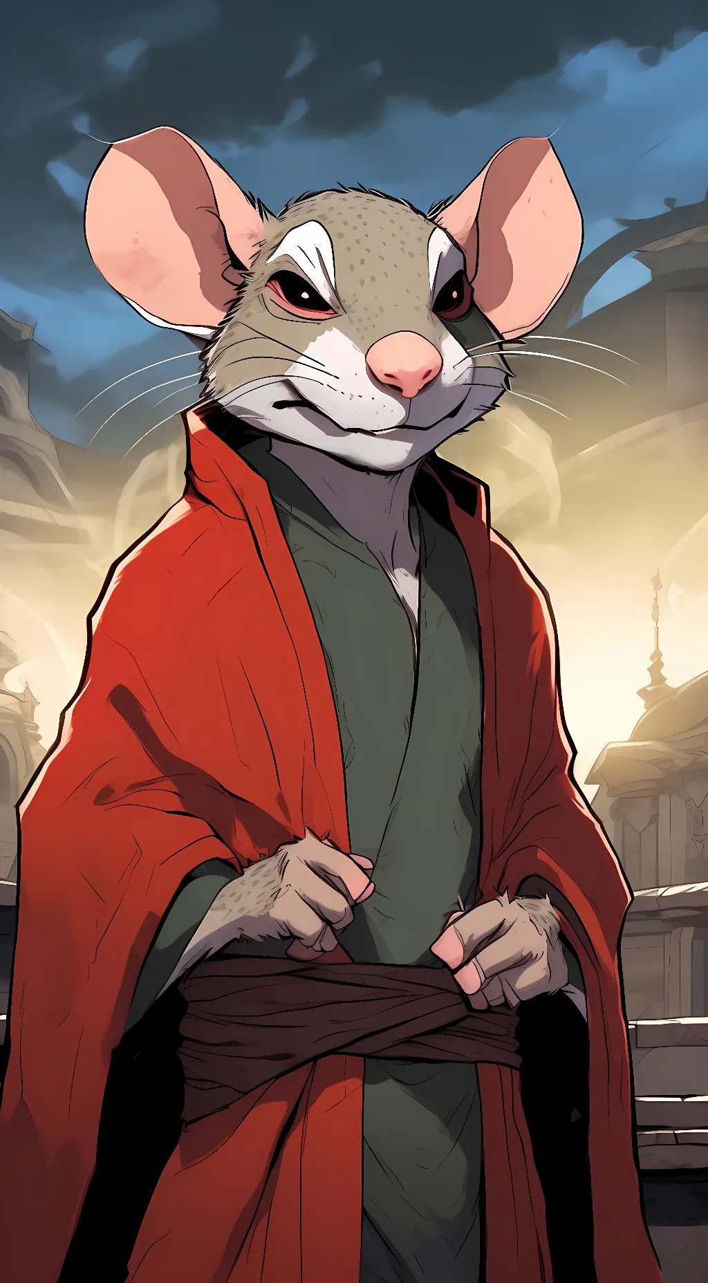 ai character: Master Splinter background
