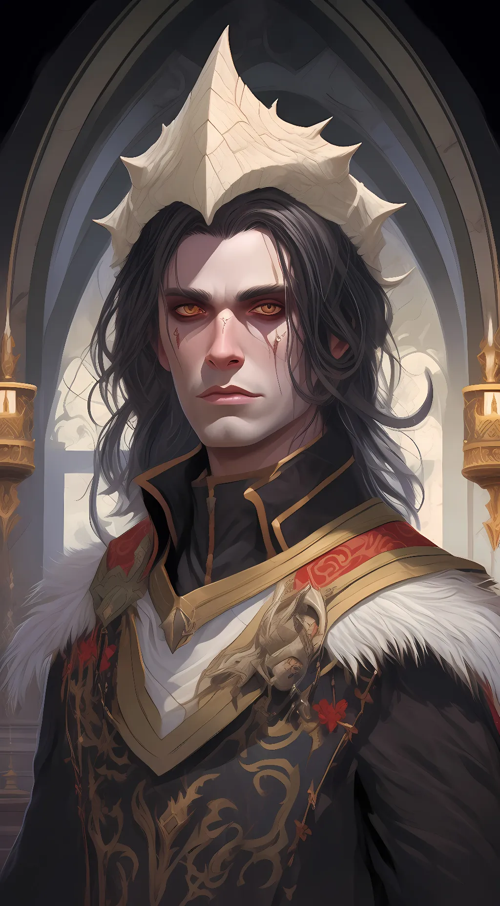 ai character: admoudus (ozzie)  background