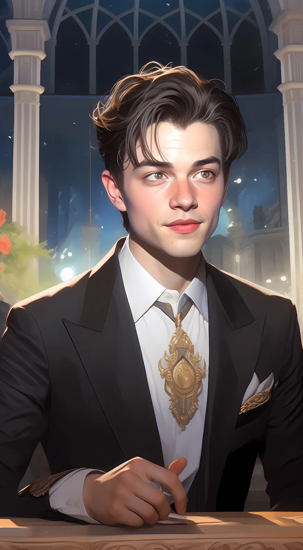 ai character: Lernardo background