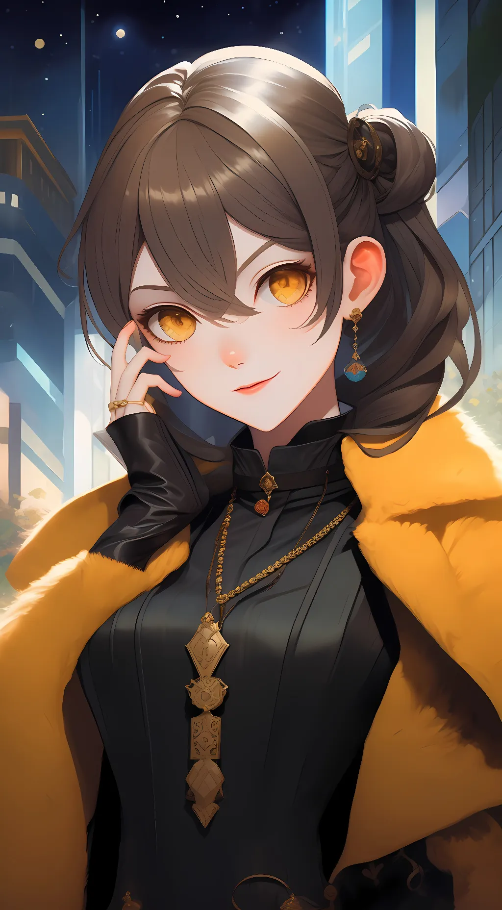 ai character: Aria Simmons background