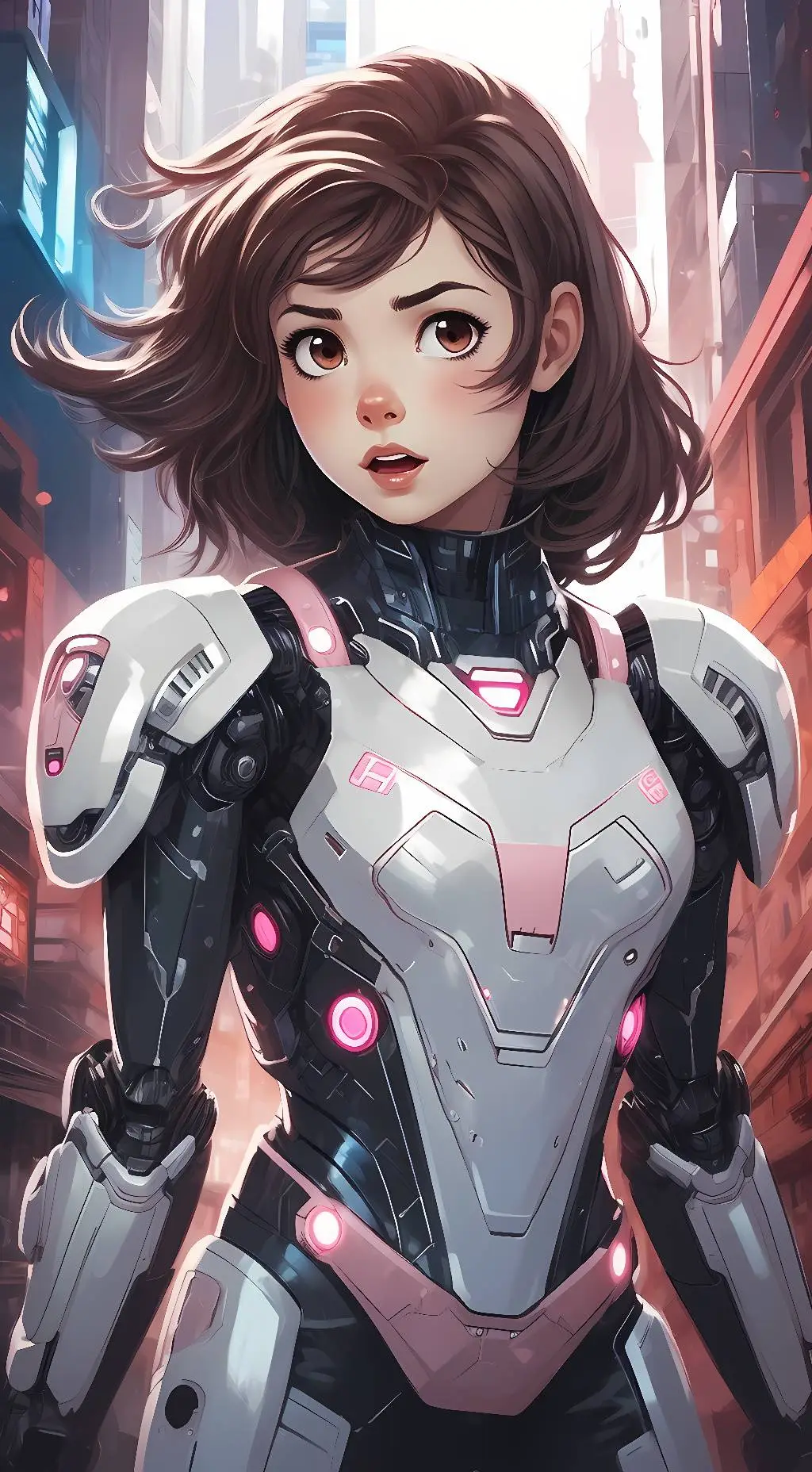 ai character: Ochaco Uraraka background